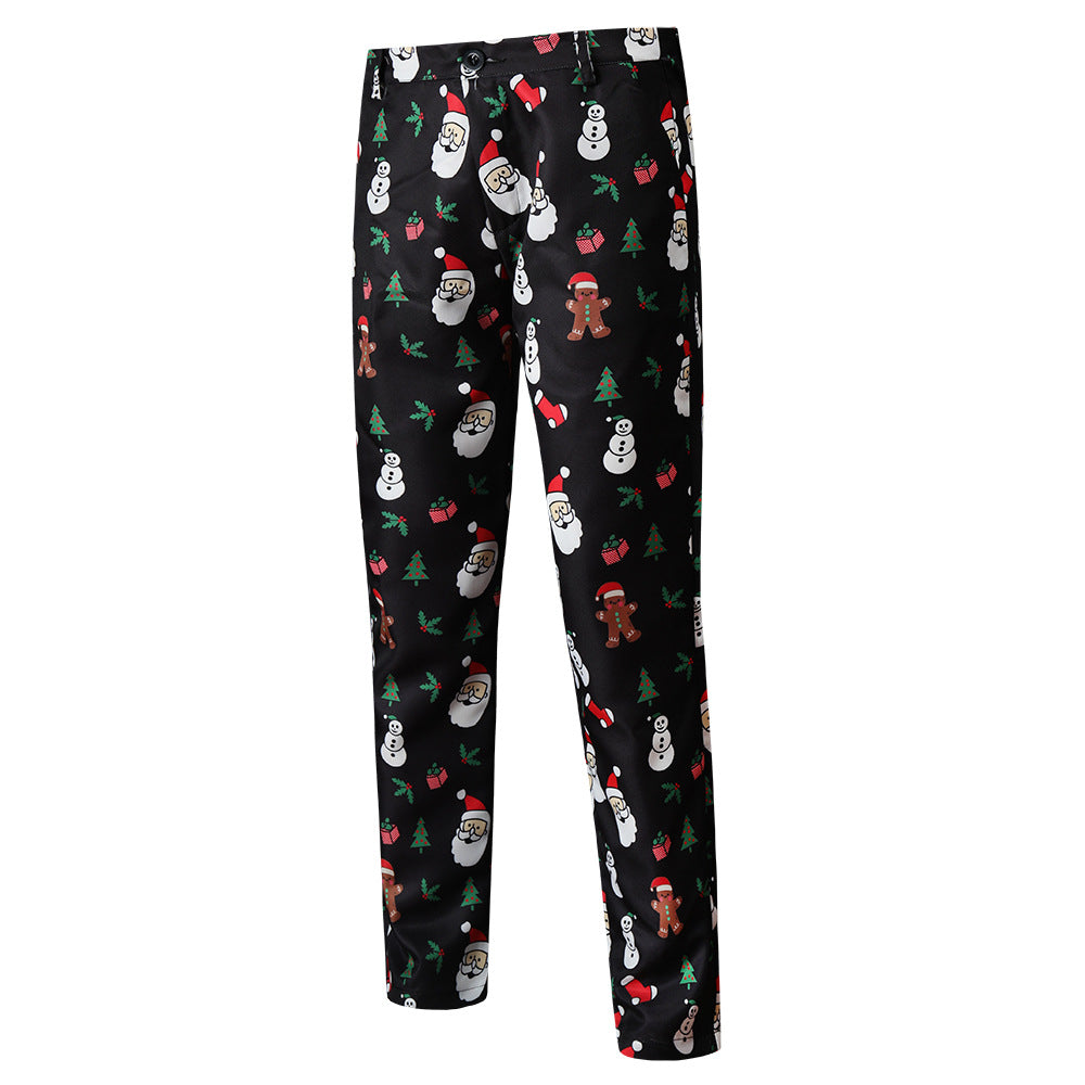 2019 Autumn Winter Printed Leggings for Christmas