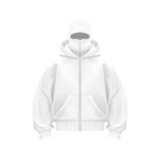 Fleece-Lined Double Hood Sweater