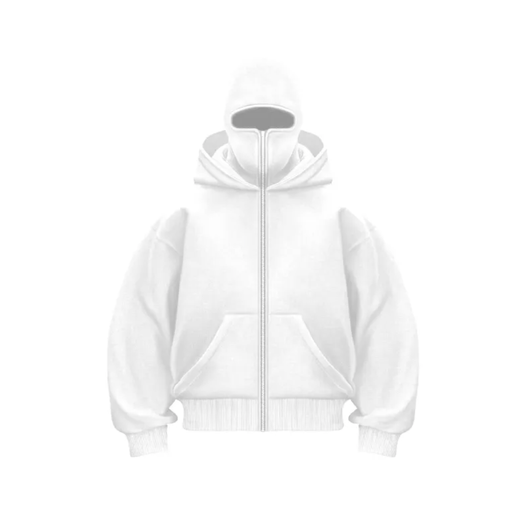 Fleece-Lined Double Hood Sweater