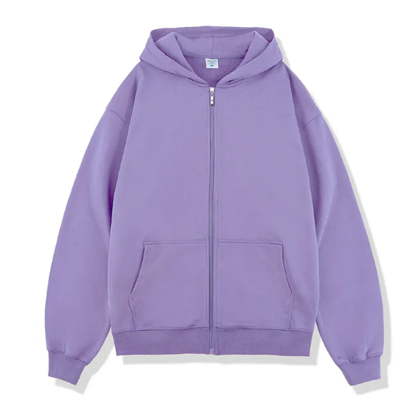 Autumn/Winter Terry Zipper Hoodie | Streetwear