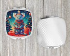 Koala Christmas Compact Mirror