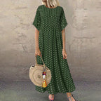 Polka Dot Long Dress for Women - Summer 2022 Collection