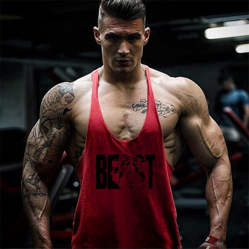European and American Cotton Sports Tank Top
