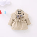 Foreign Style Girl's Windbreaker Coat