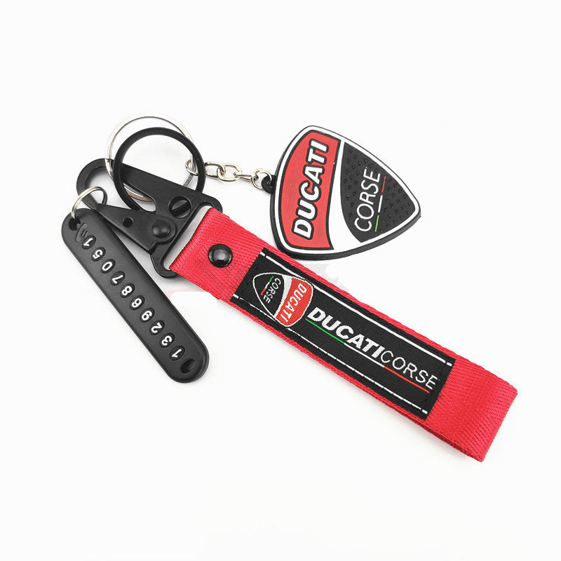 Sport Motorcycle Keychain for Riders | Metal Accessory