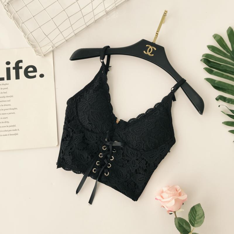 2020 Spring Sexy Lace Deep V Tank Top for Women