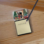 German Shepherd Cozy Christmas Sticky Note Holder