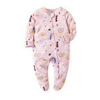 Baby Long Sleeve Zipper Bodysuit Creeper