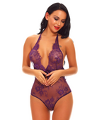 Lace Bodysuit Lingerie Sleepwear Set