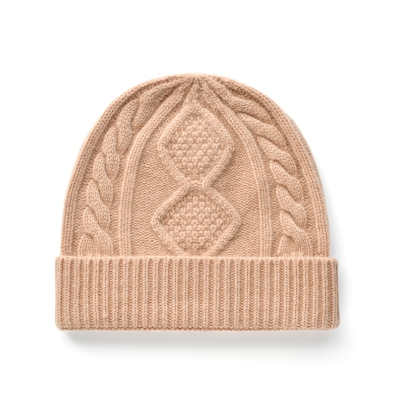 Twist Wool Hat for Women | Embroidered Cap