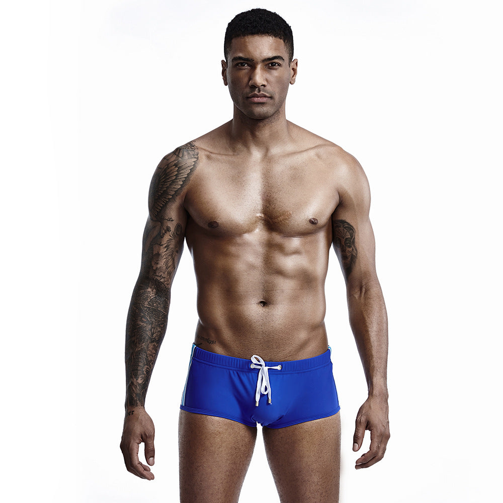 Men's Side-Stripe Swim Briefs