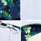 Men's Tropical Floral Low-Waist Swim Briefs