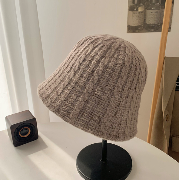 Women's Knitting Wool Fishing Hat for Fashion | Embroidered Cap