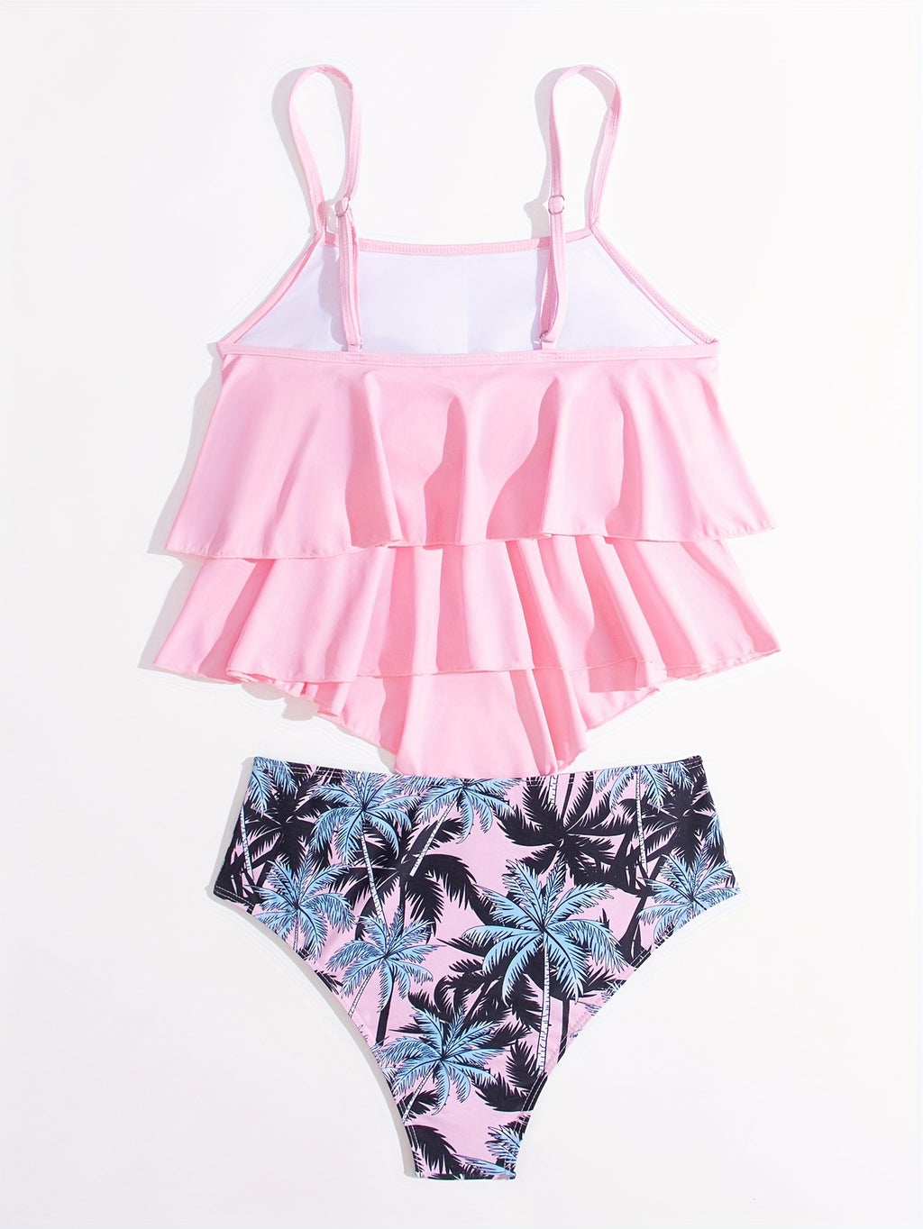 Fashionable Backless Print Bikini for Beach Party