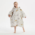 Hooded Slacker Blanket Pullover for Kids and Teens