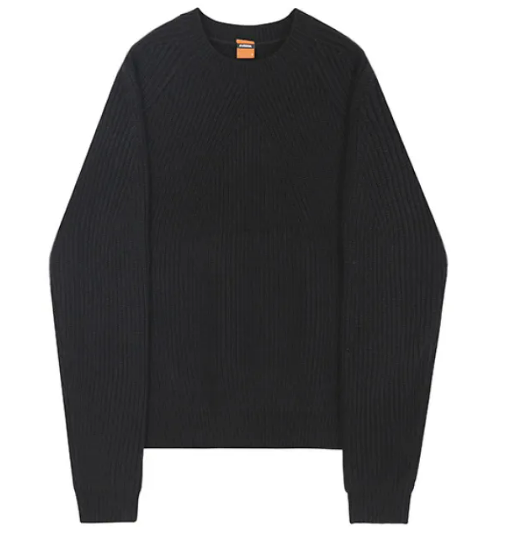 Men's Solid Color Sweater Coat