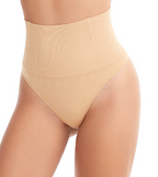 High-Waisted Seamless Shaping Thong for Women