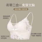 Lace Bralette with Built-in Padding for Women