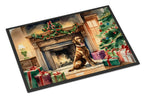 Chesapeake Bay Retriever Cozy Christmas Doormat