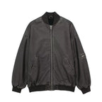 UNIZERA Women's Retro Faux Leather Pilot Jacket Coat