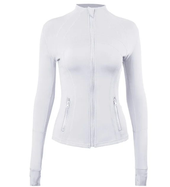 Slim Fit Sports High Elastic Fitness Coat