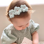 Handmade Wool Knitted Hair Clip for Children
