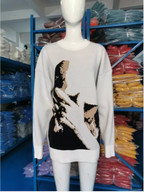 Loose-Fit Crew Neck Pullover | Streetwear