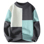 Men's Casual Round Neck Sweater for Autumn & Winter