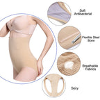 Seamless High-Waist Tummy Control Thong for Women