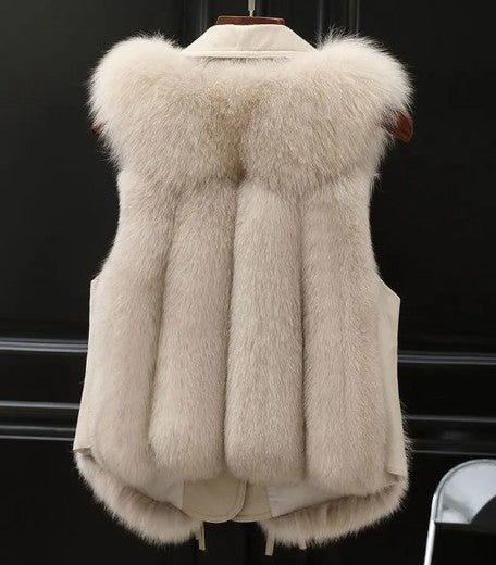 Fur Vest Short Coat