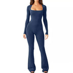2023 Women's Long Sleeve Bodysuit with High Stretch