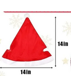 Christmas Horse Hat and Leg Warmer Set | Embroidered Cap