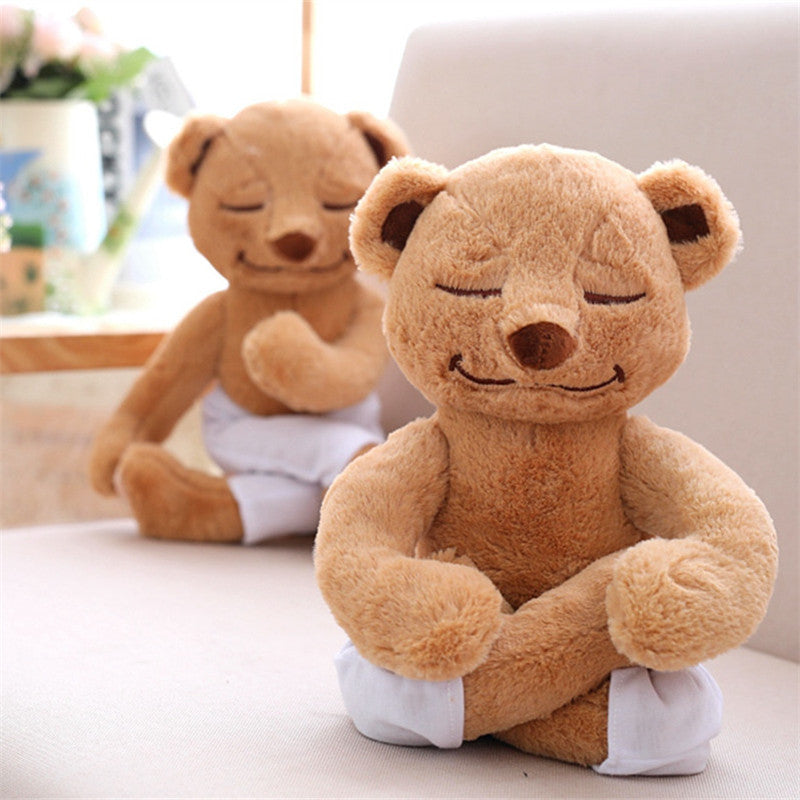 Yoga Bear Plush Toy - Teddy Bear Doll | Home Decor