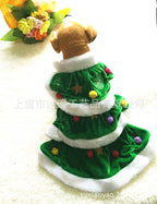 Pet Christmas Outfit - Green Christmas Tree Dog Clothes