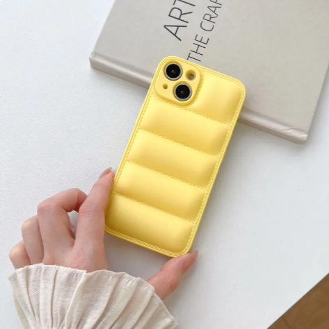 Puffer Jacket TPU Phone Case | Protective Cover