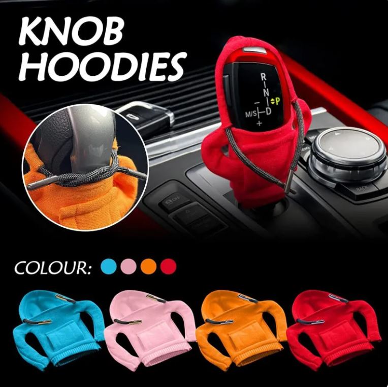 Gear Shift Knob Hoodie Cover Handle Knob Gear Shift Knob Hoodie Cover Manual Or Automatic | Streetwear