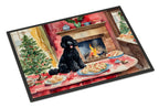 Poodle Christmas Cookies Doormat