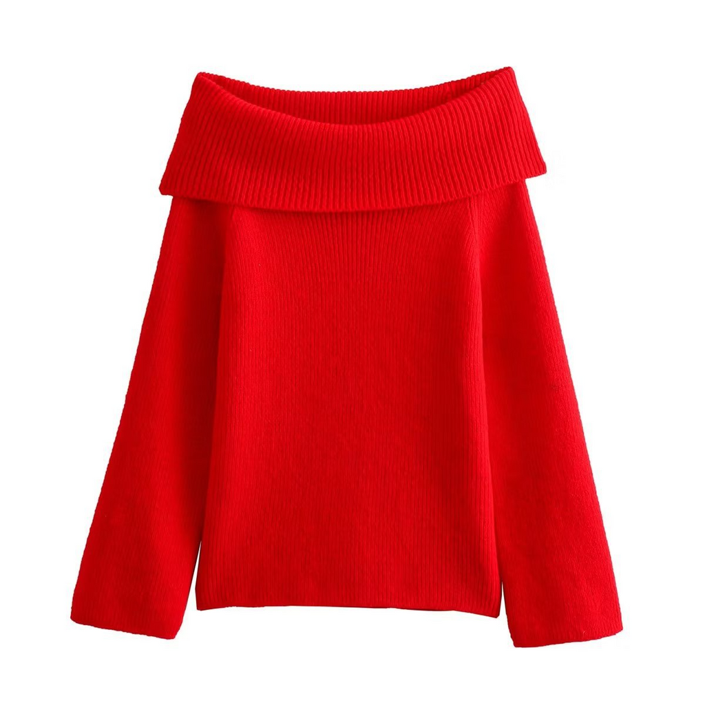 Solid Color Pullover Sweater | Streetwear