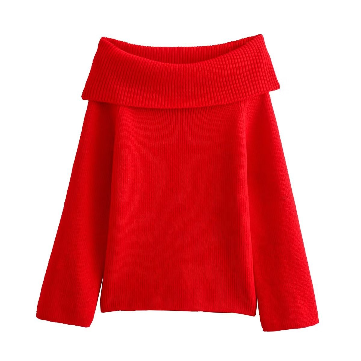 Solid Color Pullover Sweater | Streetwear