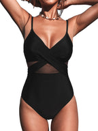 High-Waisted Triangle Bikini Swimsuit for Women