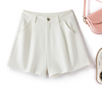 High Waist Casual Women's Thin Hanging Shorts