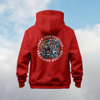 Fearless Hustler Back Print Unisex Hoodie | Streetwear