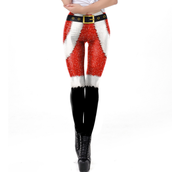 Women’s Christmas Digital Print Leggings