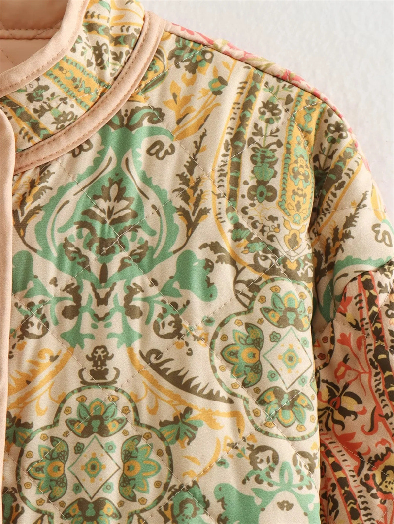Women's Patchwork Woollen Jacket