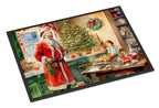 Cookies with Santa Claus Papa Noel Doormat