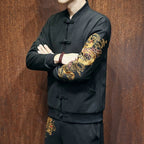 Retro Style Hanfu Men's Coat Suit