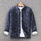 Japanese Retro Men's Cotton Padded Jacket & Coat