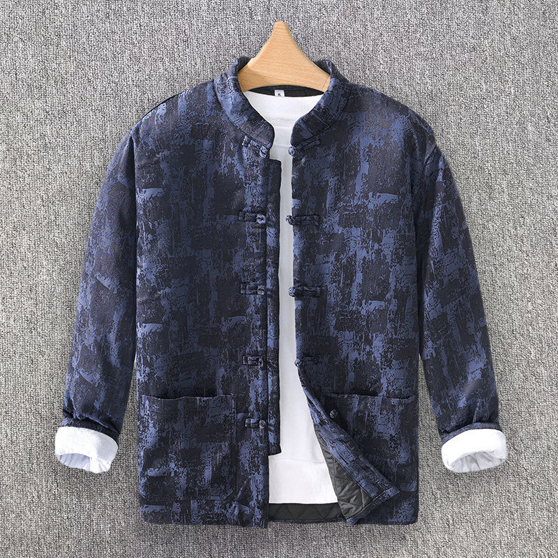 Japanese Retro Men's Cotton Padded Jacket & Coat
