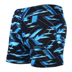 Men's Flame Letter Print Swim Trunks