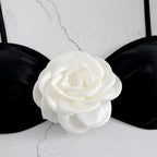 New Amazon Cross-Border Sexy 3D Floral Bikini Set